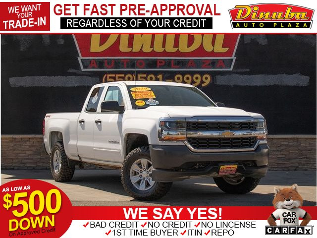 2019 CHEVROLET SILVERADO 1500 LD DOUBLE CAB for sale in DINUBA