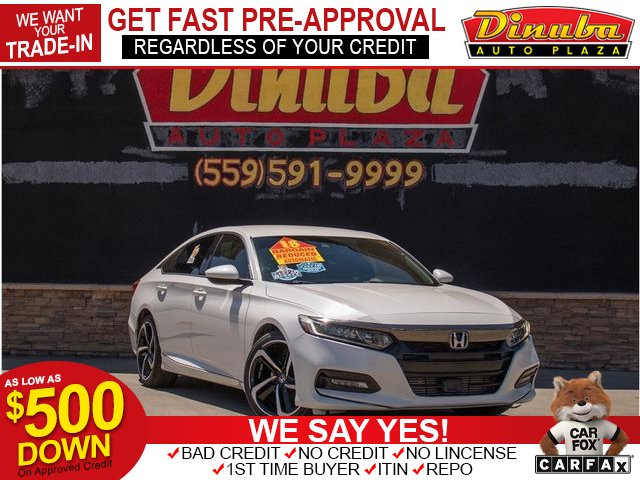 2018 HONDA ACCORD for sale in DINUBA
