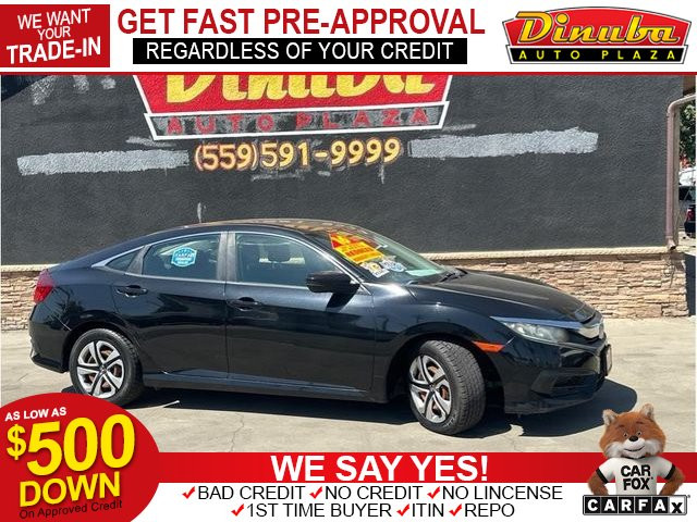 2016 HONDA CIVIC for sale in DINUBA