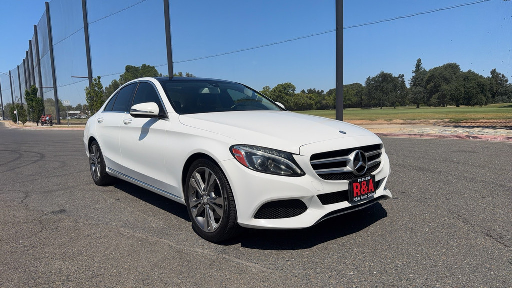 2016 MERCEDES-BENZ C-CLASS for sale in SACRAMENTO
