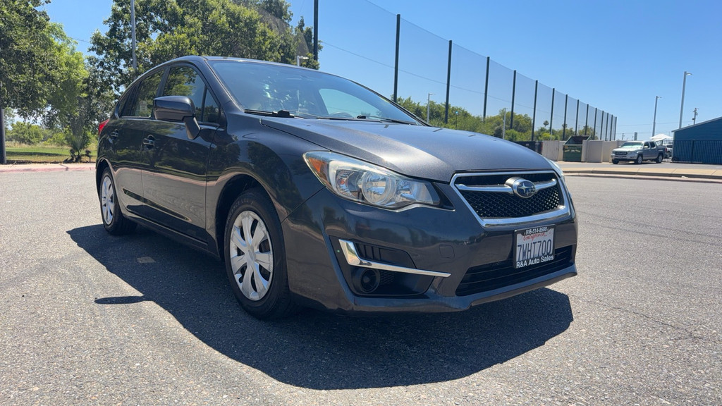 2016 SUBARU IMPREZA for sale in SACRAMENTO