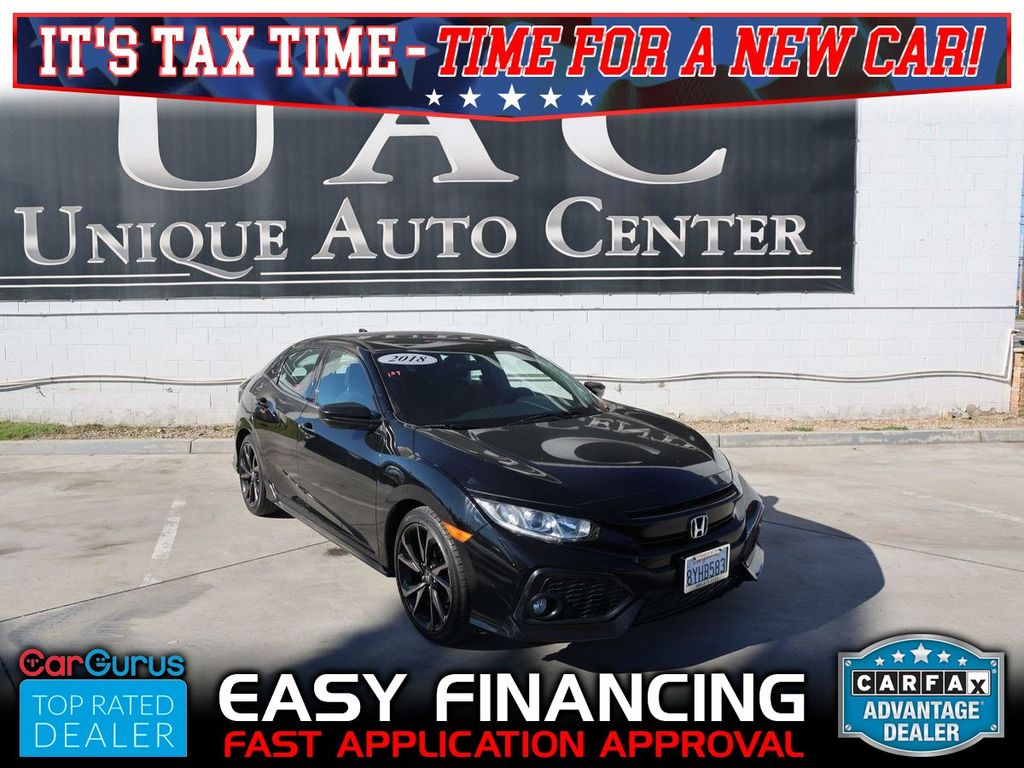 2018 HONDA CIVIC for sale in BLOOMINGTON