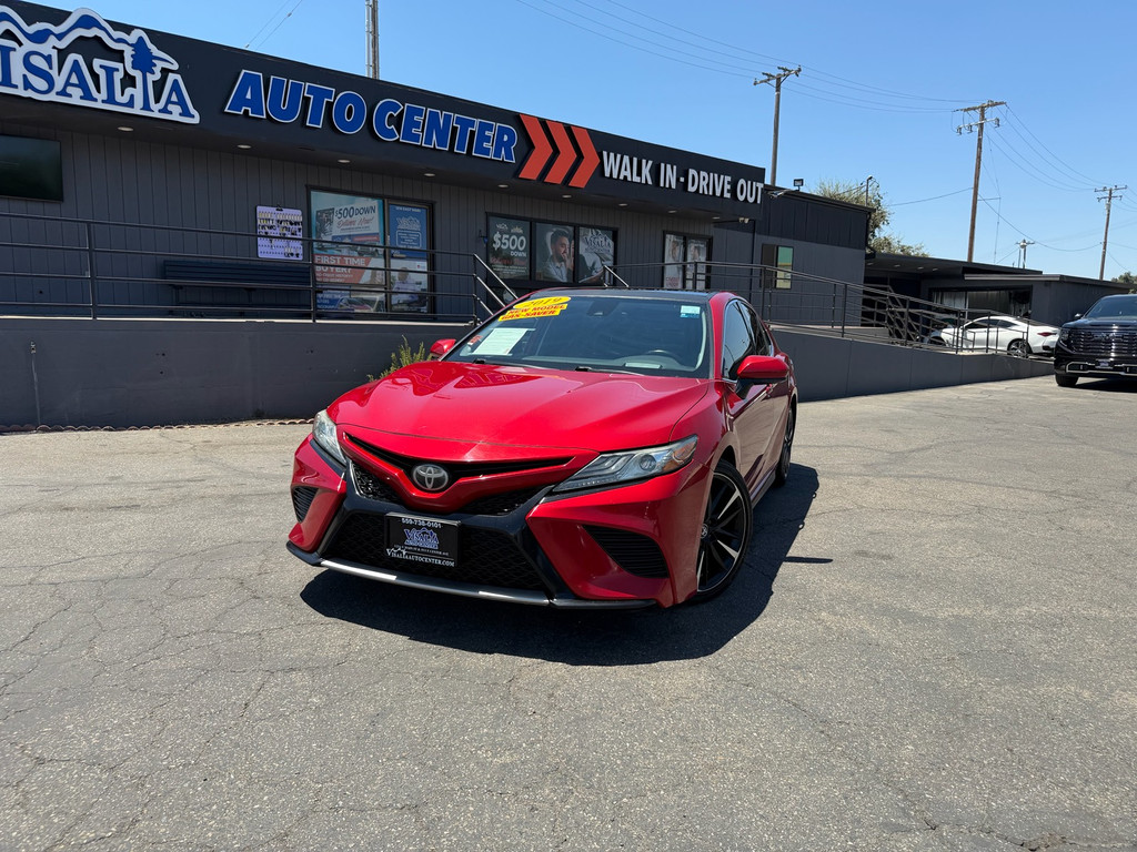 2019 TOYOTA CAMRY for sale in VISALIA