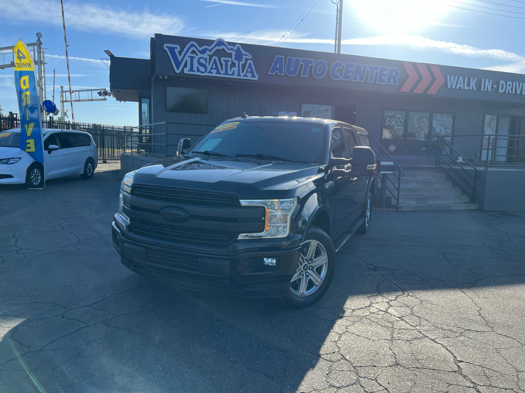 2019 FORD F150 SUPERCREW CAB for sale in VISALIA