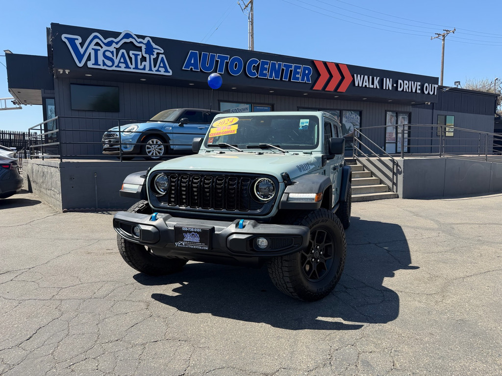 2024 JEEP WRANGLER 4XE for sale in VISALIA