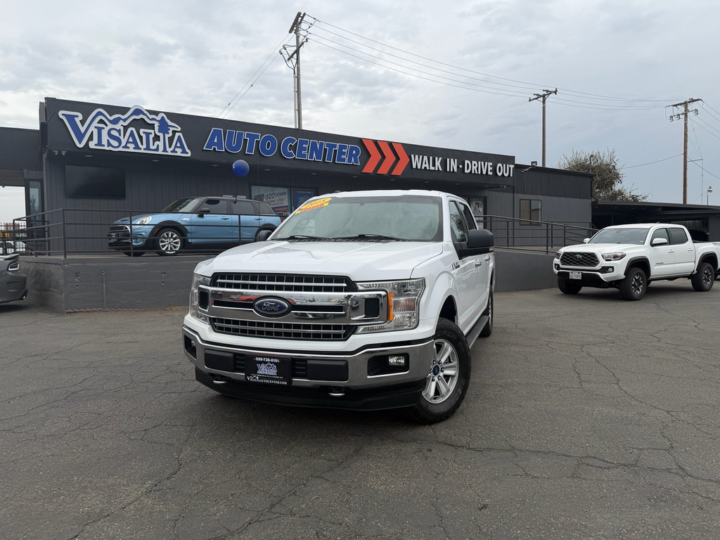 2018 FORD F150 SUPERCREW CAB for sale in VISALIA