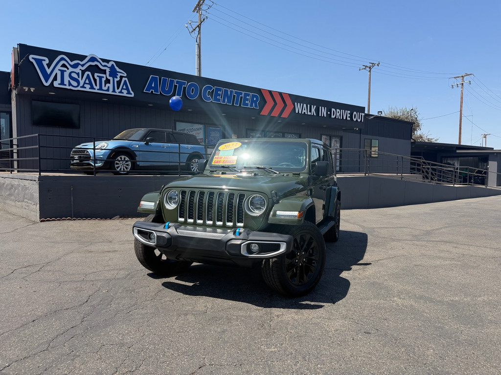 2023 JEEP WRANGLER 4XE for sale in VISALIA