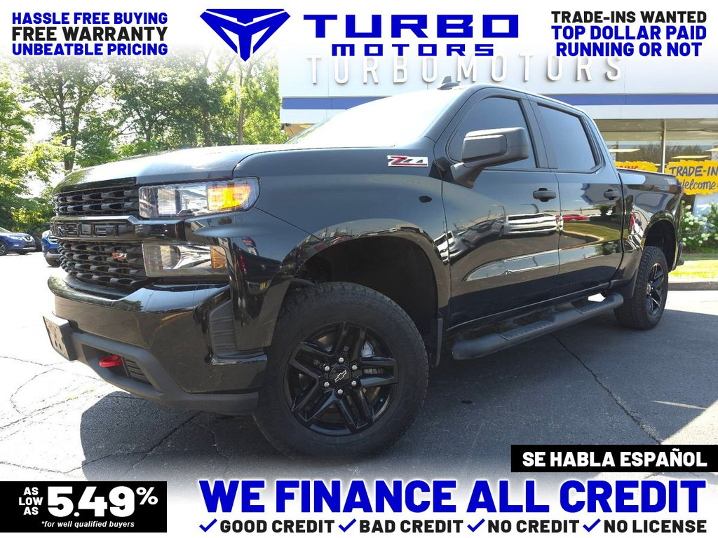 2021 CHEVROLET SILVERADO 1500 CREW CAB for sale in CLINTON TOWNSHIP