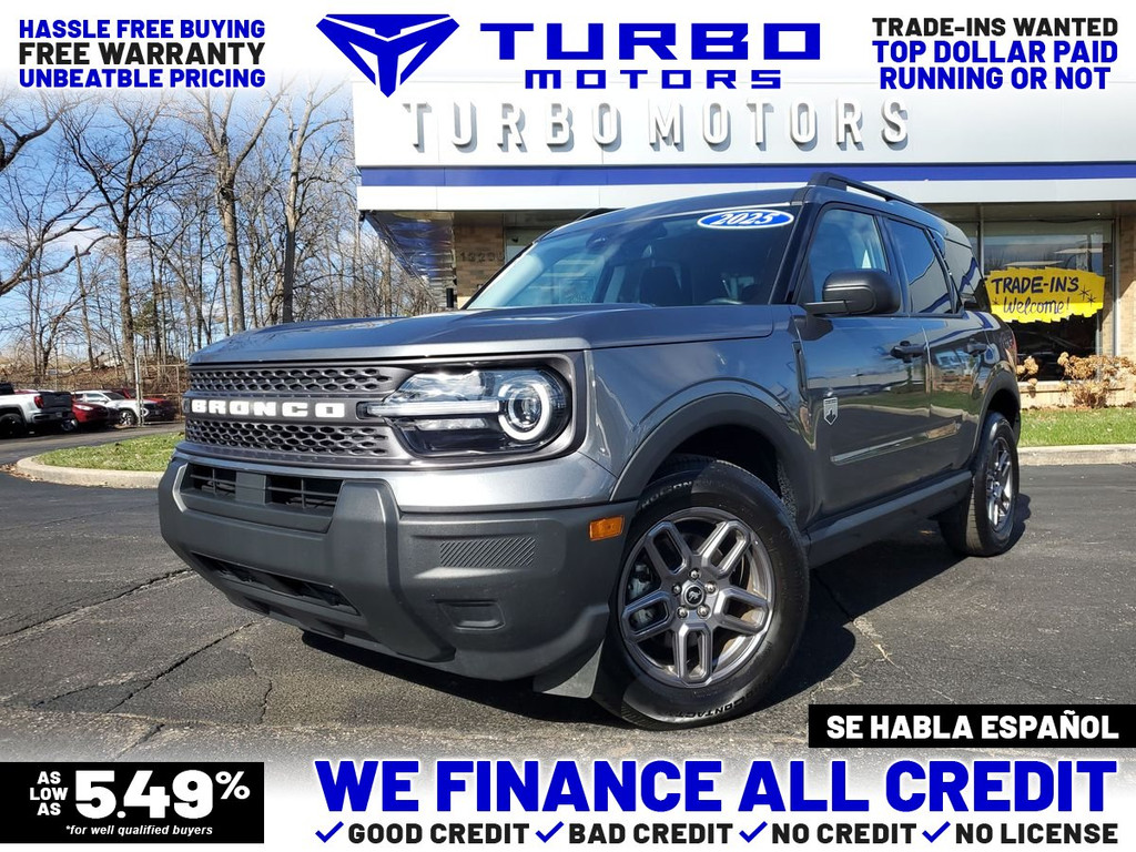 2025 FORD BRONCO SPORT for sale in CLINTON TOWNSHIP