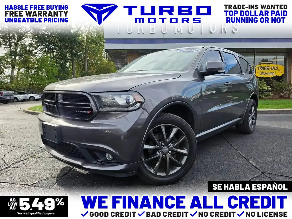 2018 DODGE DURANGO for sale in CLINTON TOWNSHIP