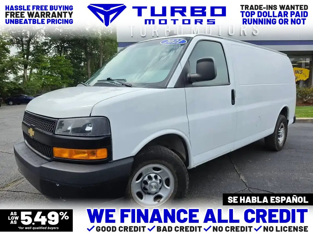2021 CHEVROLET EXPRESS 2500 CARGO for sale in CLINTON TOWNSHIP