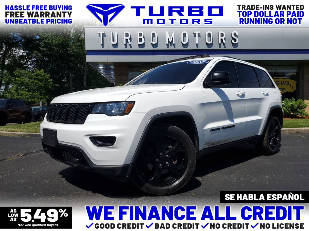 2018 JEEP GRAND CHEROKEE for sale in CLINTON TOWNSHIP