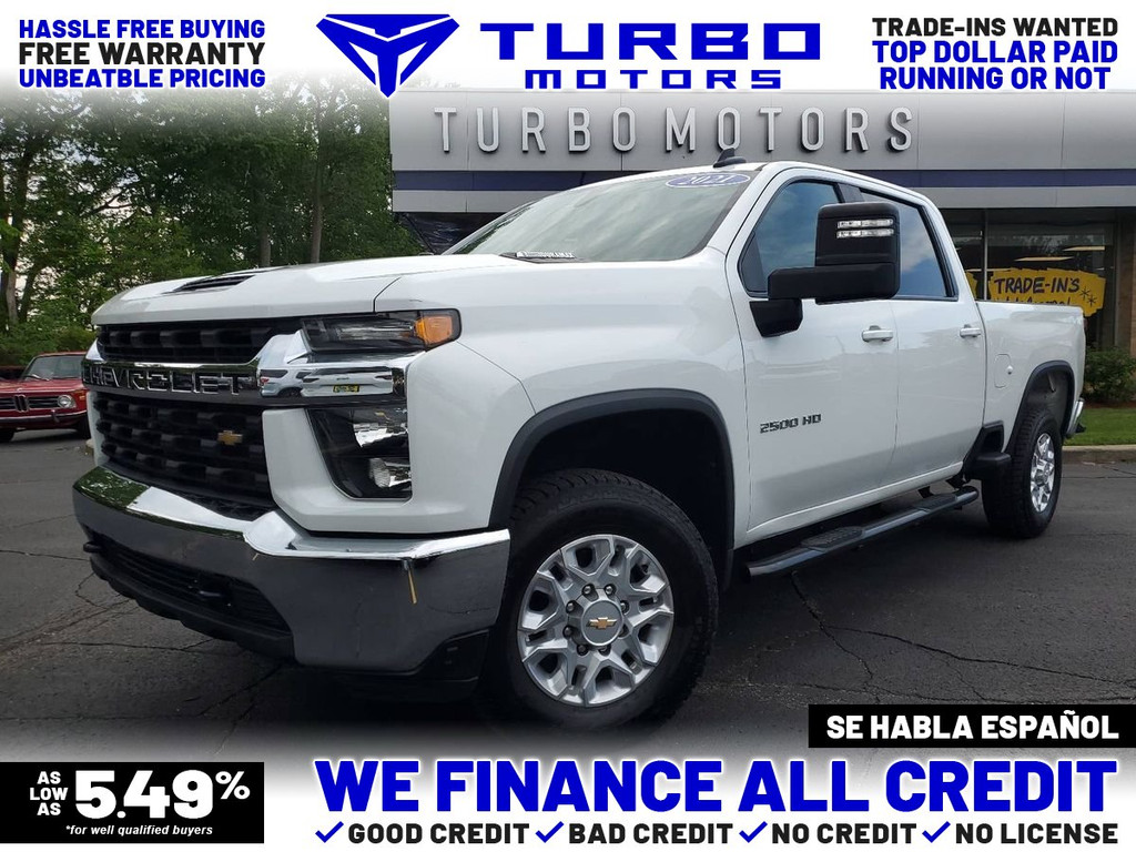 2021 CHEVROLET SILVERADO 2500 HD CREW CAB for sale in CLINTON TOWNSHIP