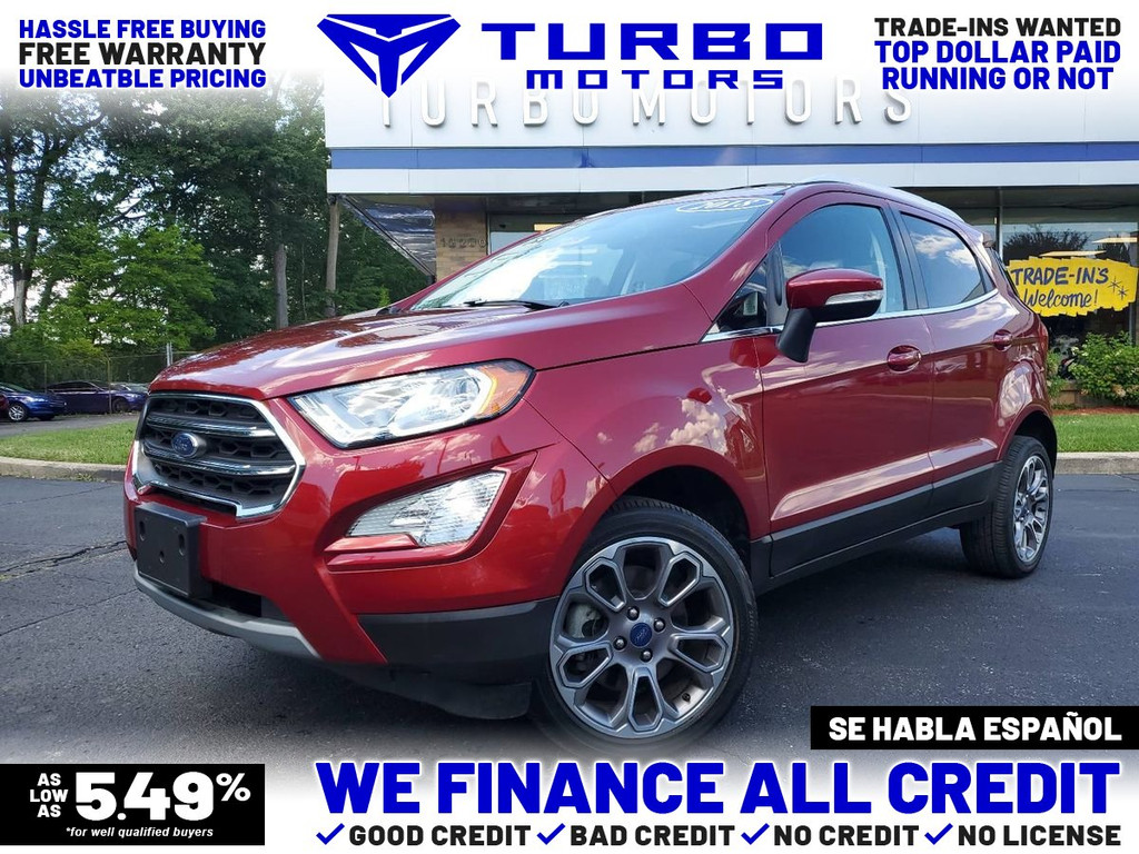 2018 FORD ECOSPORT for sale in CLINTON TOWNSHIP