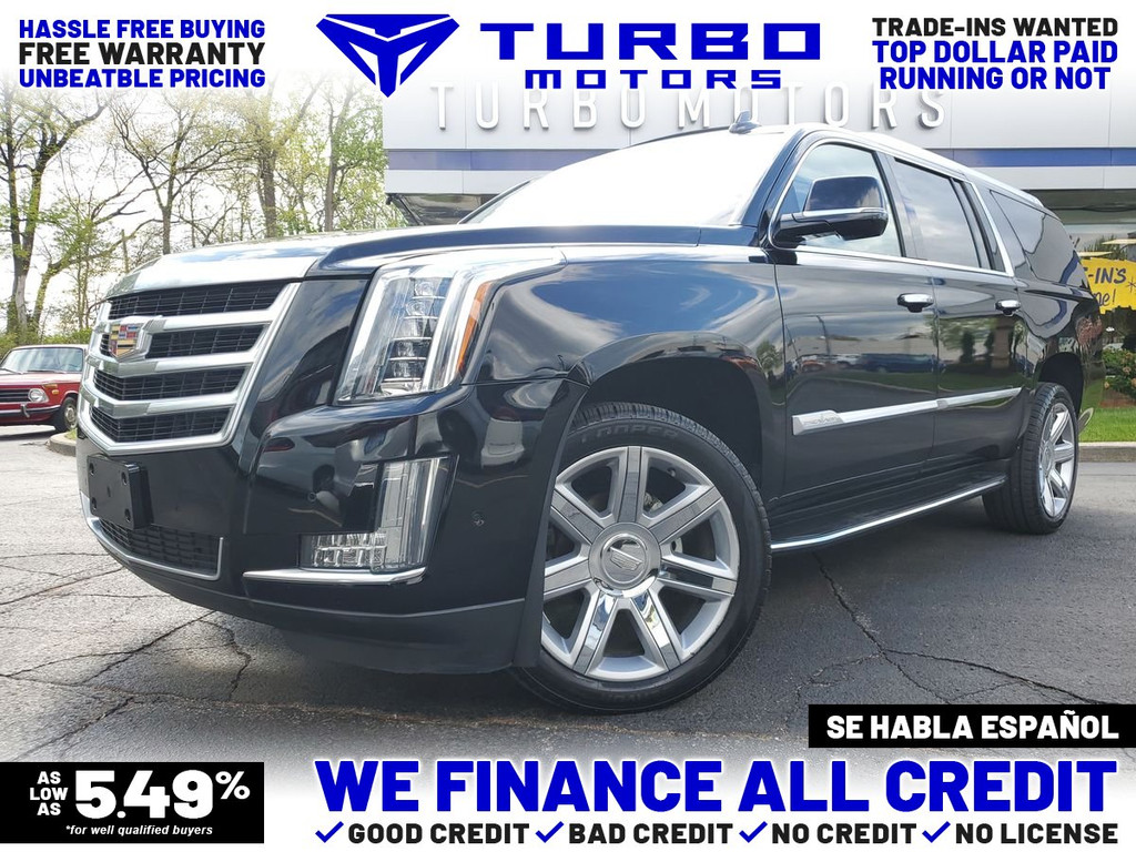 2019 CADILLAC ESCALADE ESV for sale in CLINTON TOWNSHIP