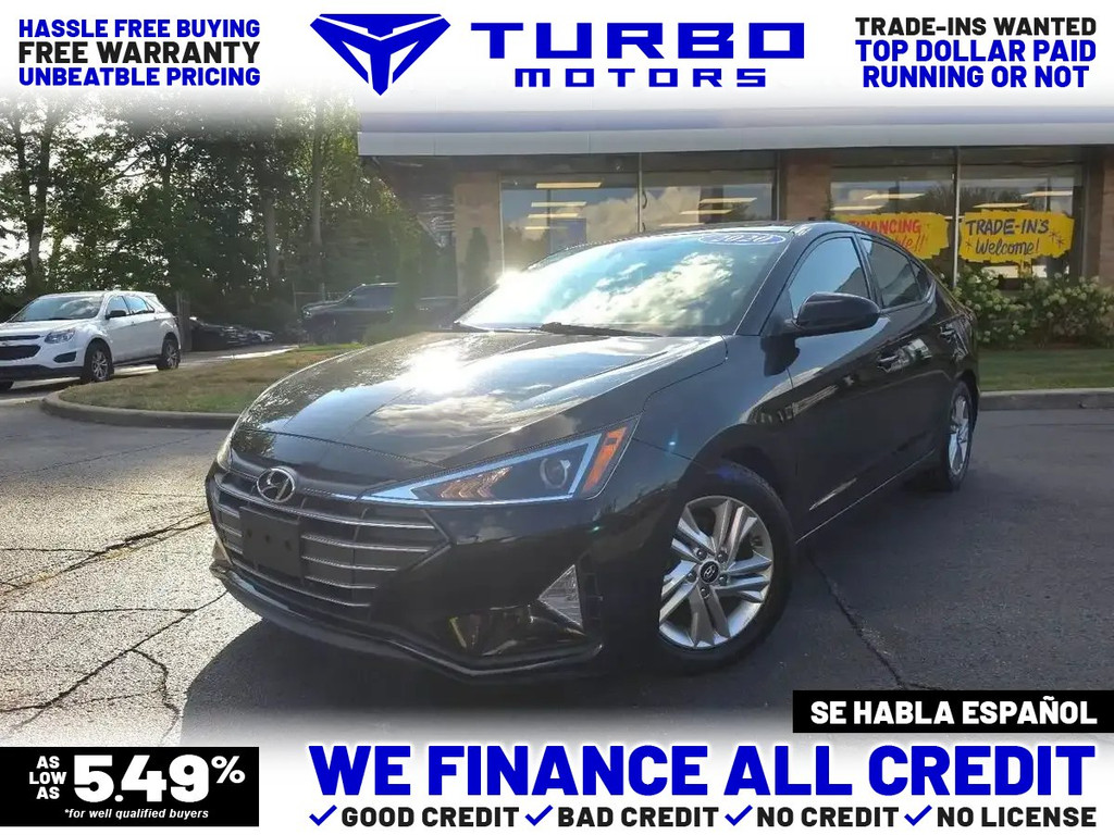 2020 HYUNDAI ELANTRA for sale in CLINTON TOWNSHIP