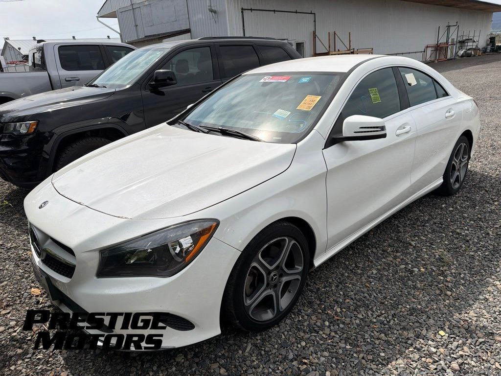 2018 MERCEDES-BENZ CLA for sale in YAKIMA