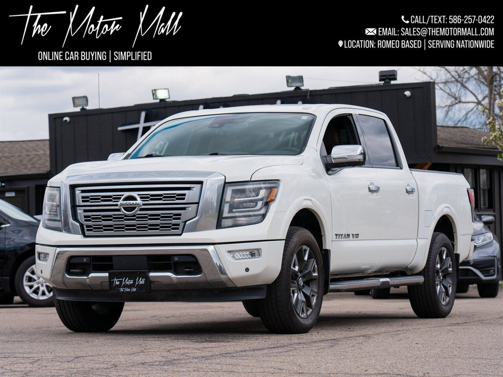 2020 NISSAN TITAN for sale in WASHINGTON