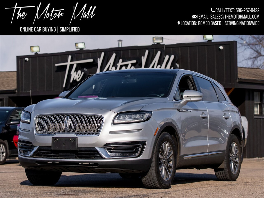 2019 LINCOLN NAUTILUS for sale in WASHINGTON