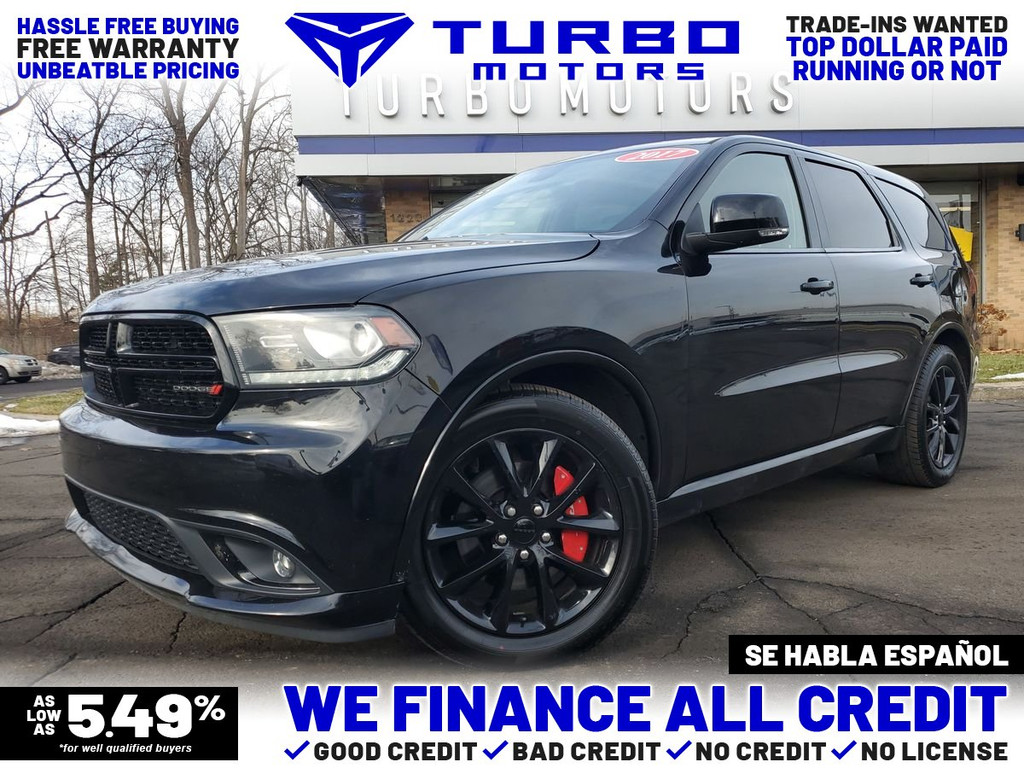 2017 DODGE DURANGO for sale in TAYLOR