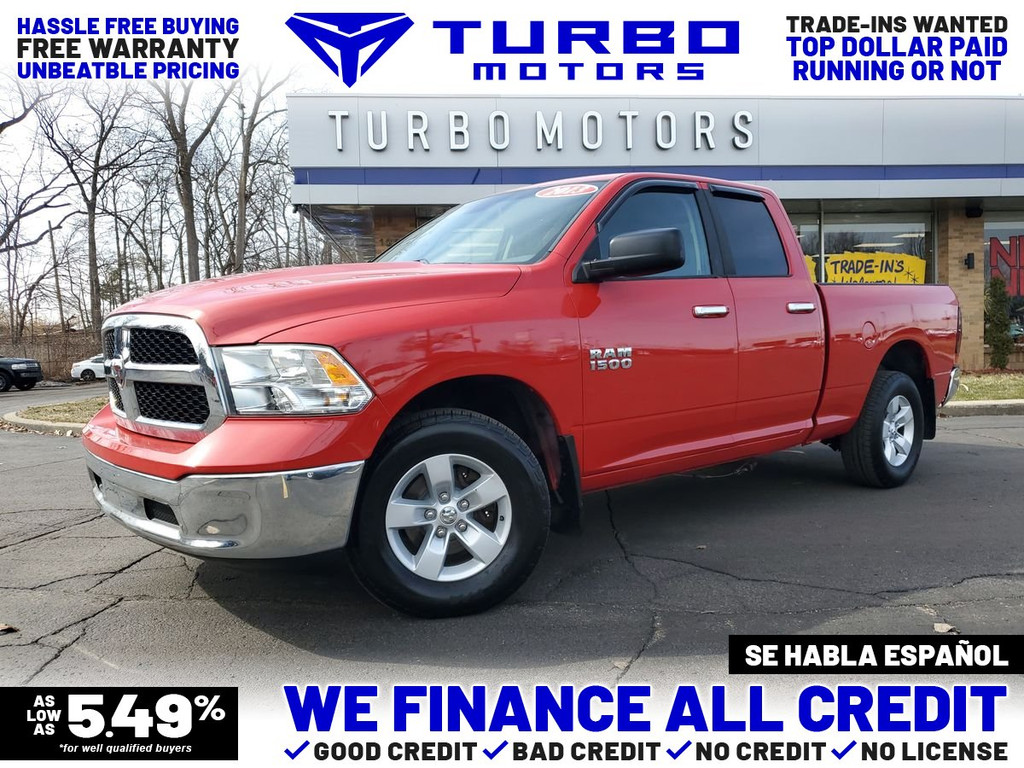 2013 RAM 1500 QUAD CAB for sale in TAYLOR
