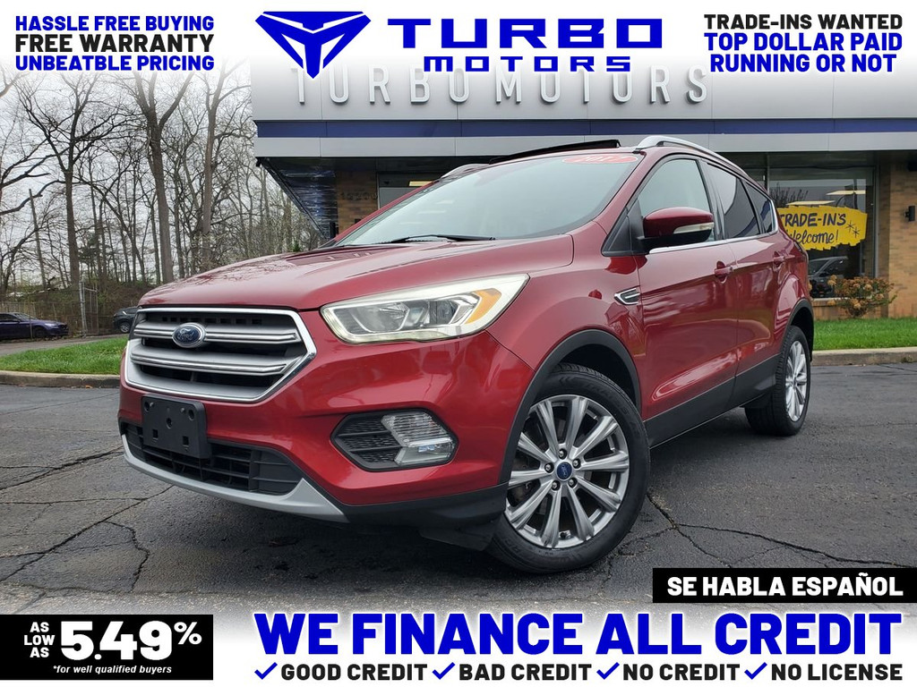 2017 FORD ESCAPE for sale in TAYLOR