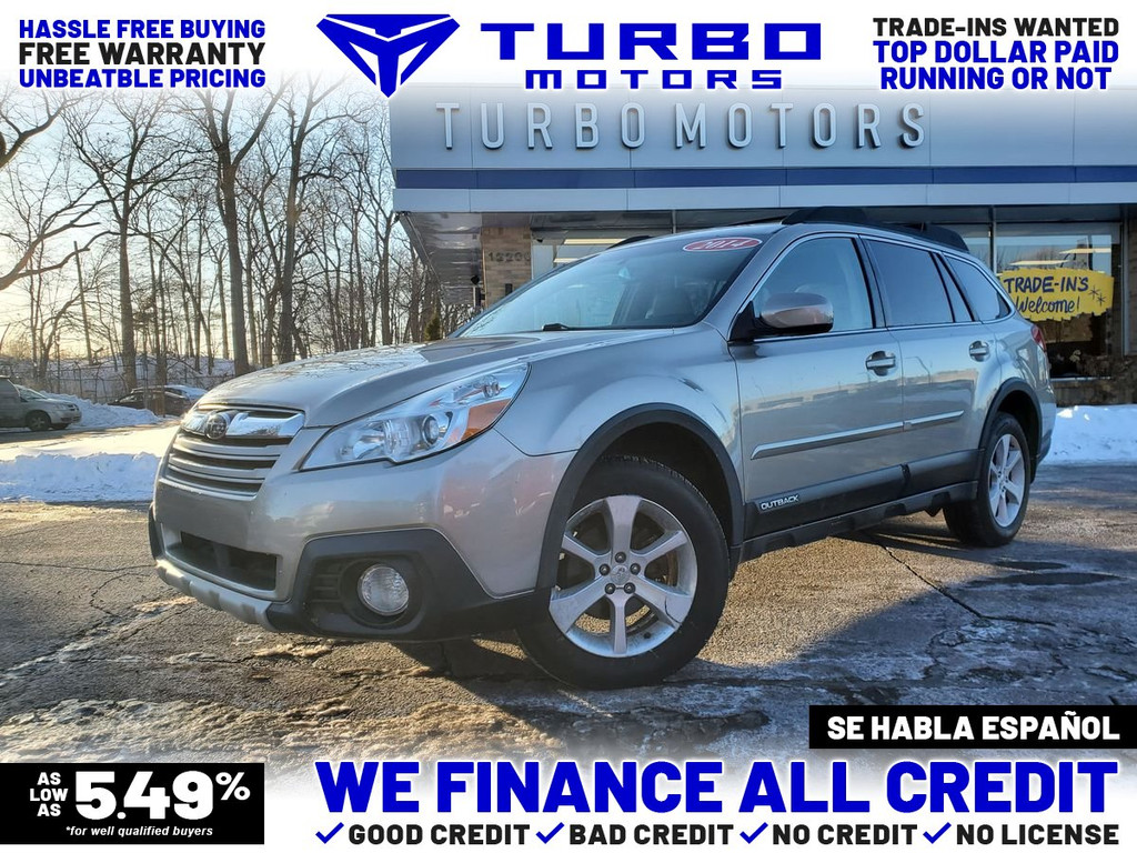 2014 SUBARU OUTBACK for sale in TAYLOR