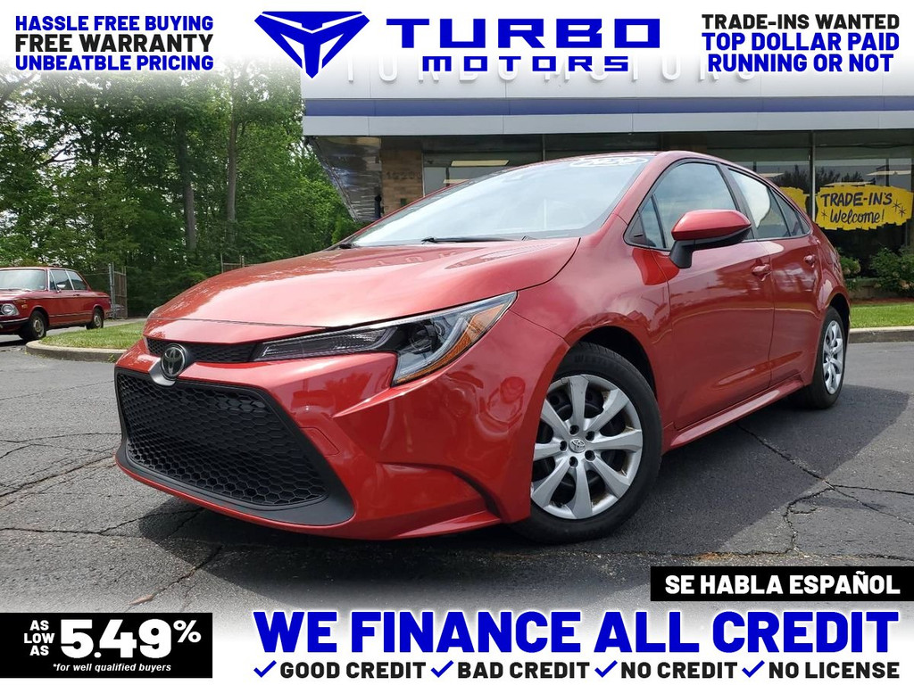 2020 TOYOTA COROLLA for sale in TAYLOR