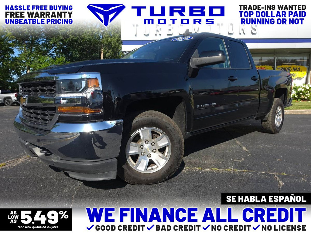 2018 CHEVROLET SILVERADO 1500 DOUBLE CAB for sale in TAYLOR