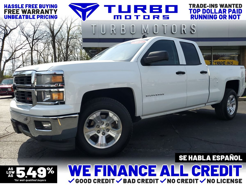 2014 CHEVROLET SILVERADO 1500 DOUBLE CAB for sale in TAYLOR