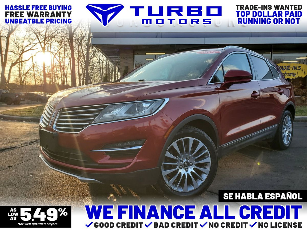2015 LINCOLN MKC for sale in TAYLOR