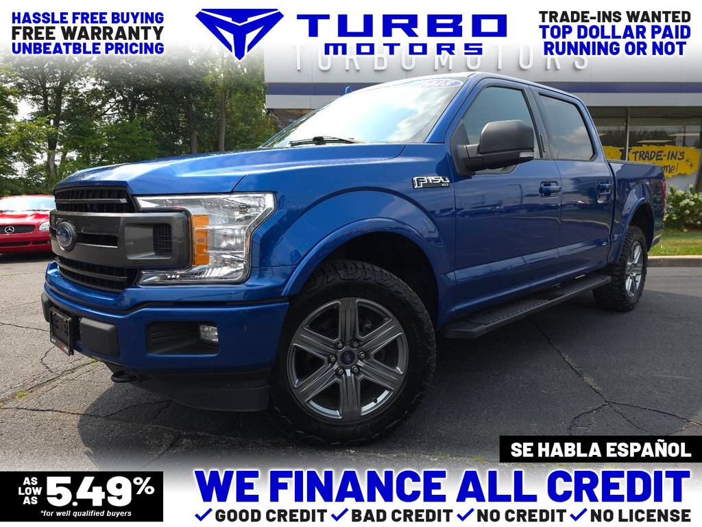 2018 FORD F150 SUPERCREW CAB for sale in TAYLOR