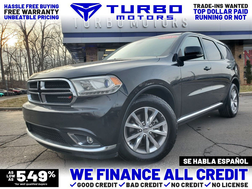 2015 DODGE DURANGO for sale in TAYLOR