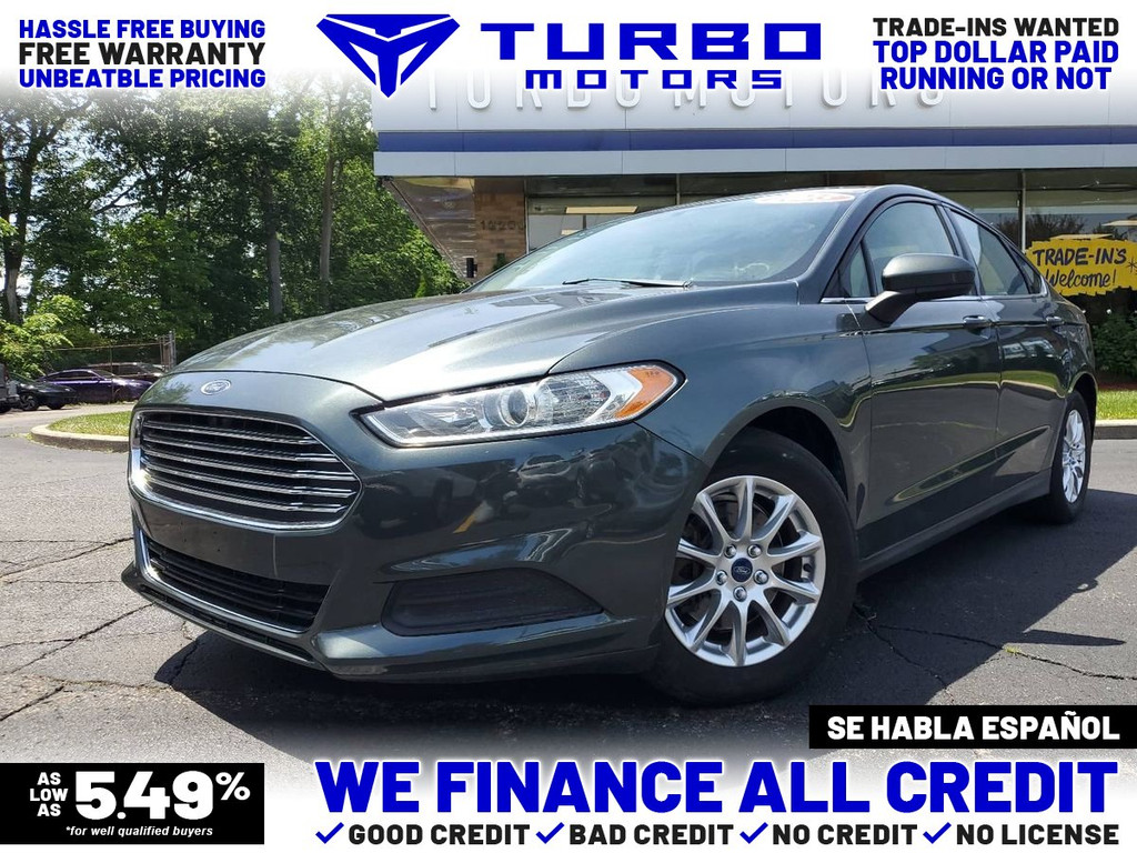 2015 FORD FUSION for sale in TAYLOR