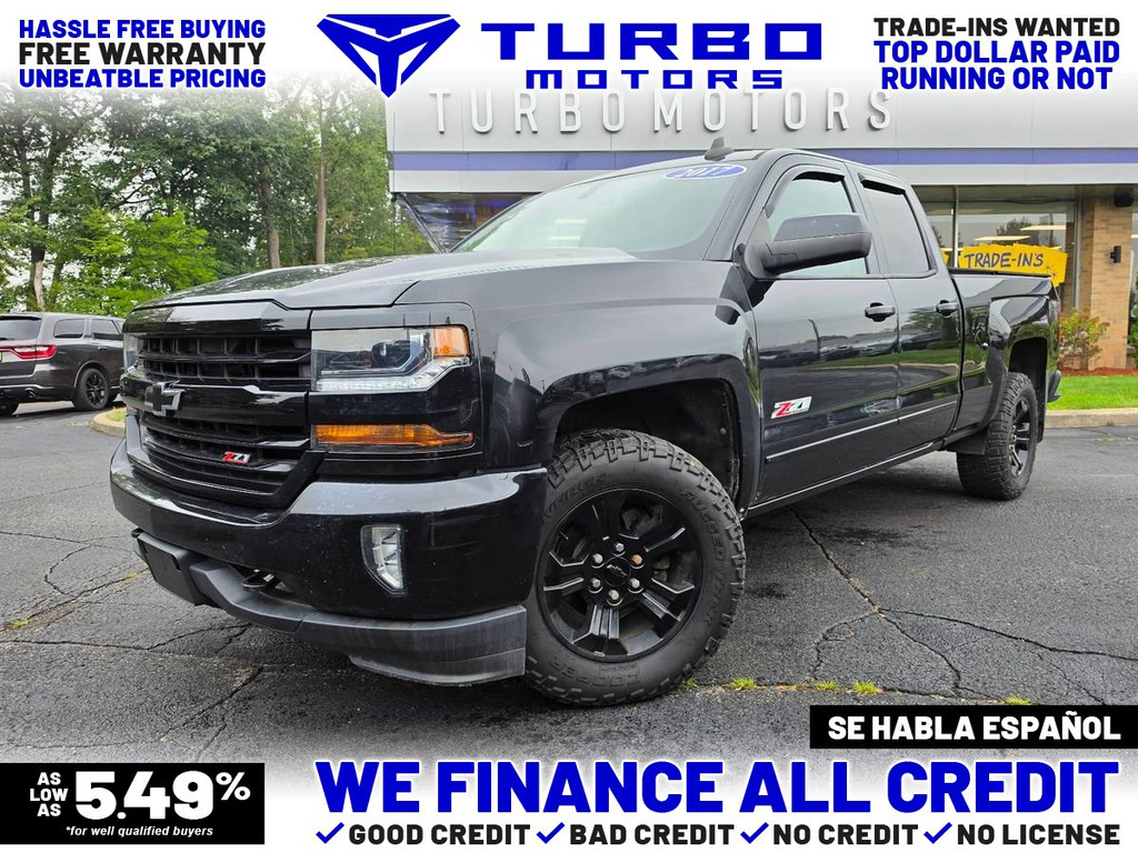 2017 CHEVROLET SILVERADO 1500 DOUBLE CAB for sale in TAYLOR