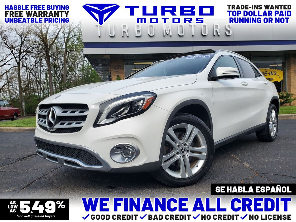 2018 MERCEDES-BENZ GLA for sale in TAYLOR