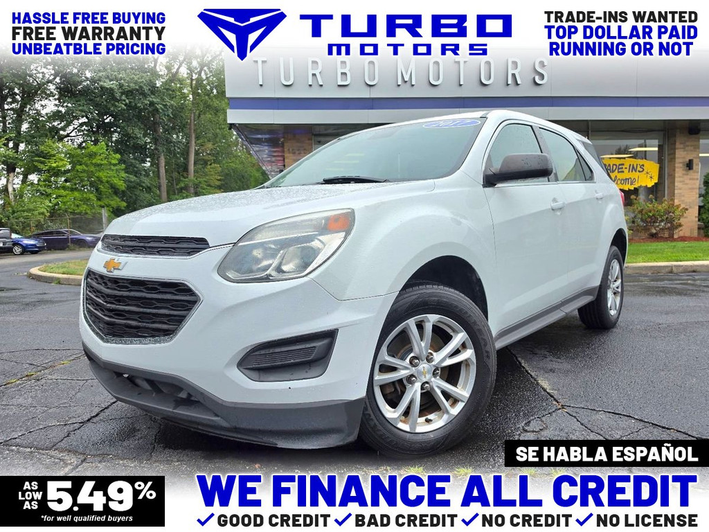 2017 CHEVROLET EQUINOX for sale in TAYLOR