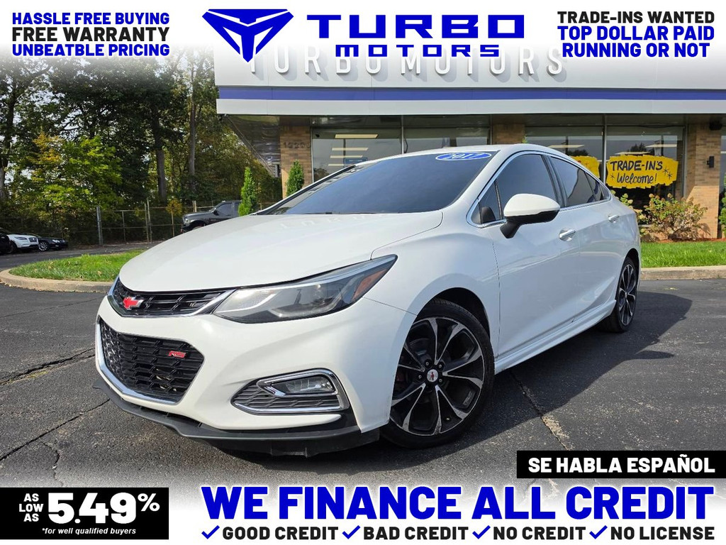 2017 CHEVROLET CRUZE for sale in TAYLOR
