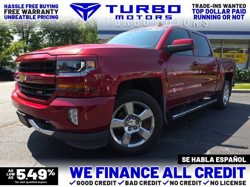 2018 CHEVROLET SILVERADO 1500 CREW CAB for sale in TAYLOR
