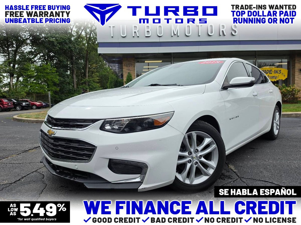 2018 CHEVROLET MALIBU for sale in TAYLOR