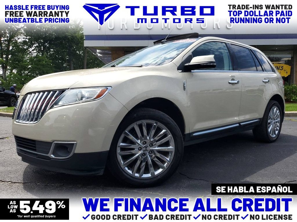 2015 LINCOLN MKX for sale in TAYLOR