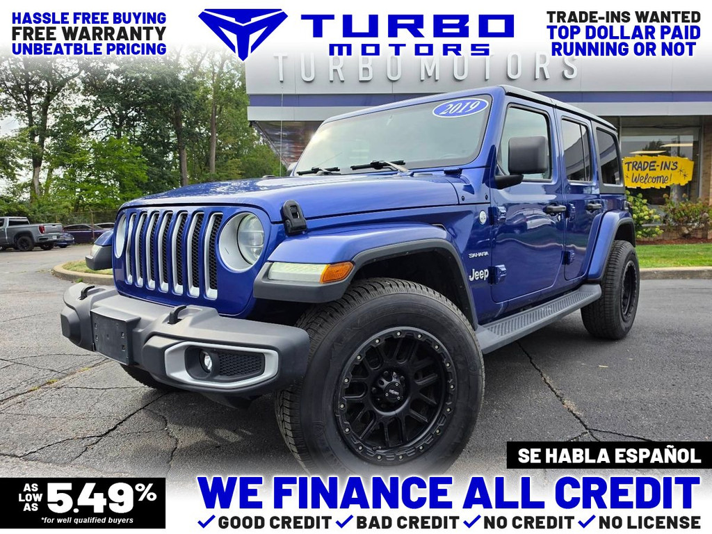 2019 JEEP WRANGLER UNLIMITED for sale in TAYLOR
