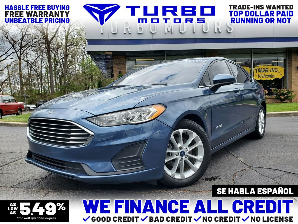 2019 FORD FUSION for sale in TAYLOR