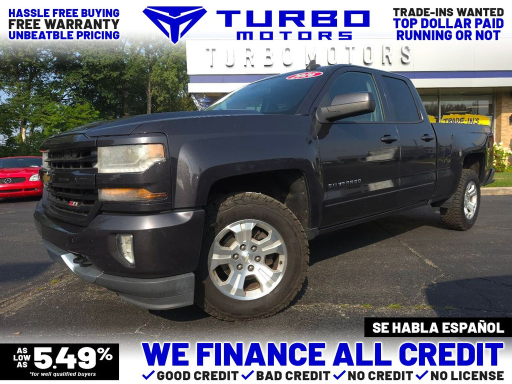 2016 CHEVROLET SILVERADO 1500 DOUBLE CAB for sale in TAYLOR