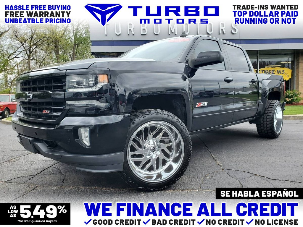 2017 CHEVROLET SILVERADO 1500 CREW CAB for sale in TAYLOR