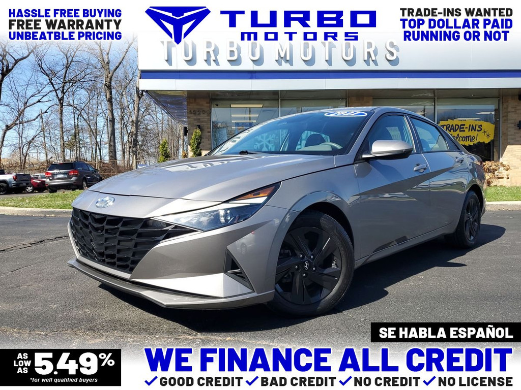 2021 HYUNDAI ELANTRA for sale in TAYLOR