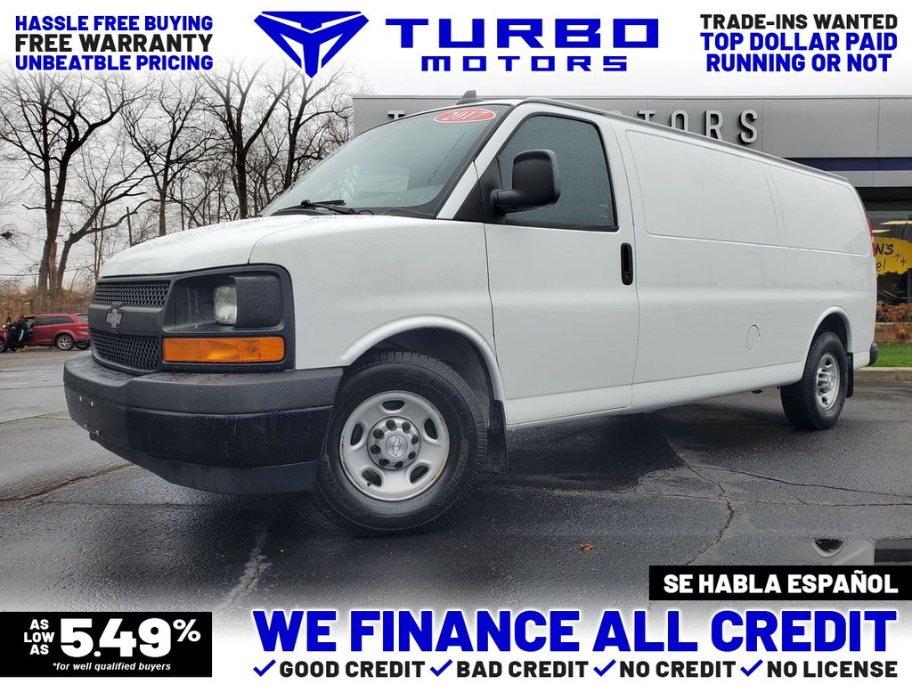 2017 CHEVROLET EXPRESS 3500 CARGO for sale in TAYLOR