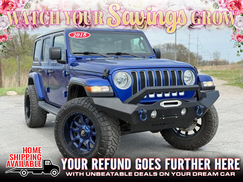 2018 JEEP WRANGLER UNLIMI for sale in HAMMOND
