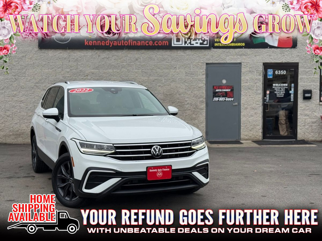 2022 VOLKSWAGEN TIGUAN for sale in HAMMOND