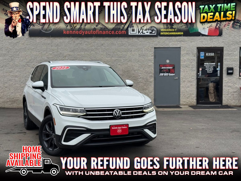 2022 VOLKSWAGEN TIGUAN for sale in HAMMOND